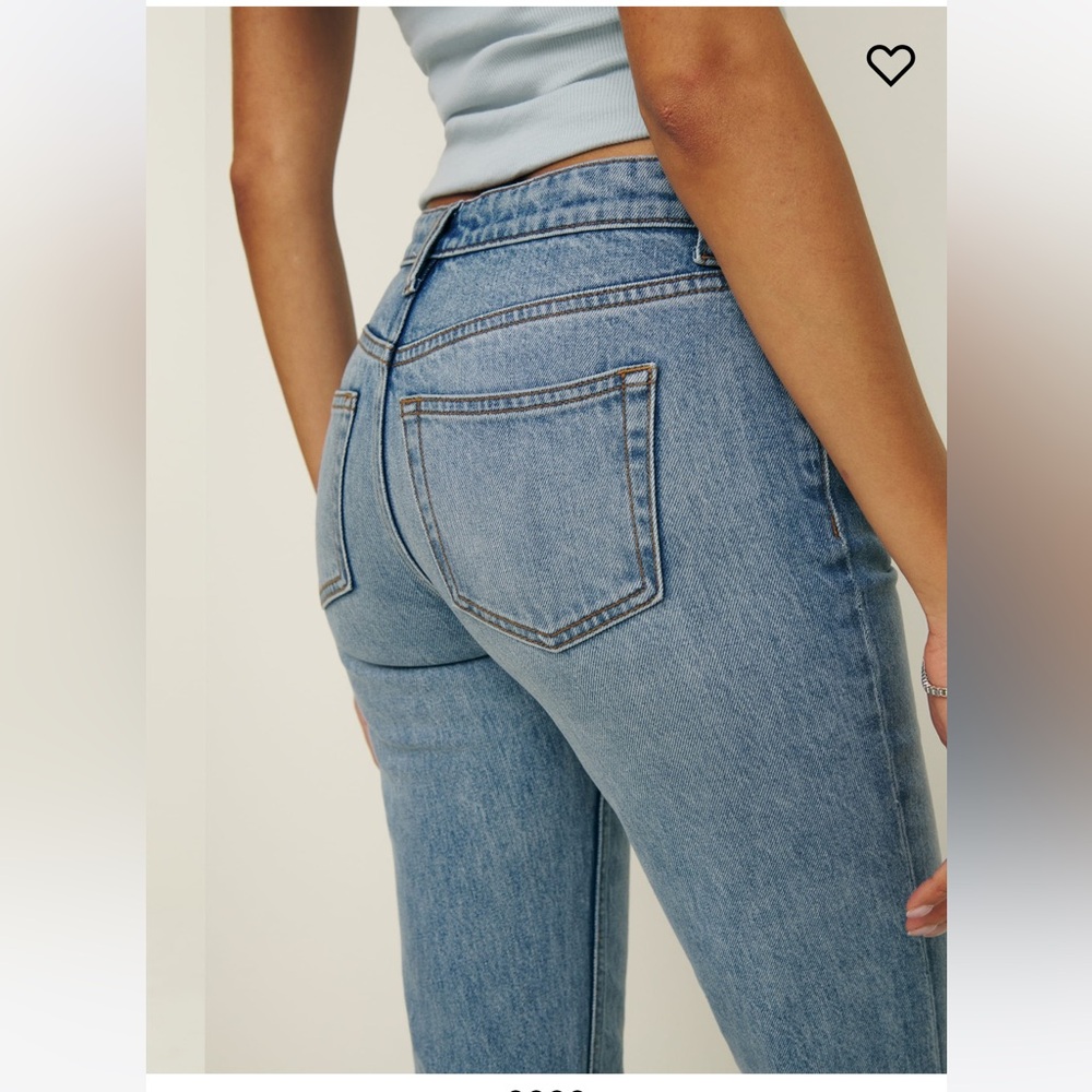 Reformation Rayna Low Rise Bootcut Jeans - Picture 4 of 4